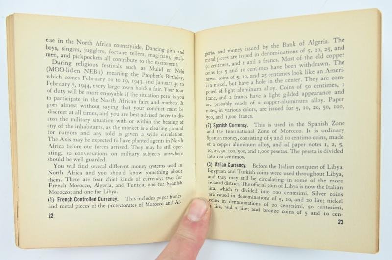 US WW2 Pocketguide to North Africa — image 5