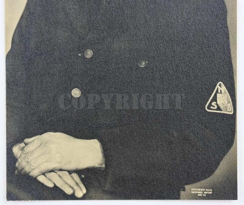 Dutch NSB Postcard 'Anton Mussert' — image 2