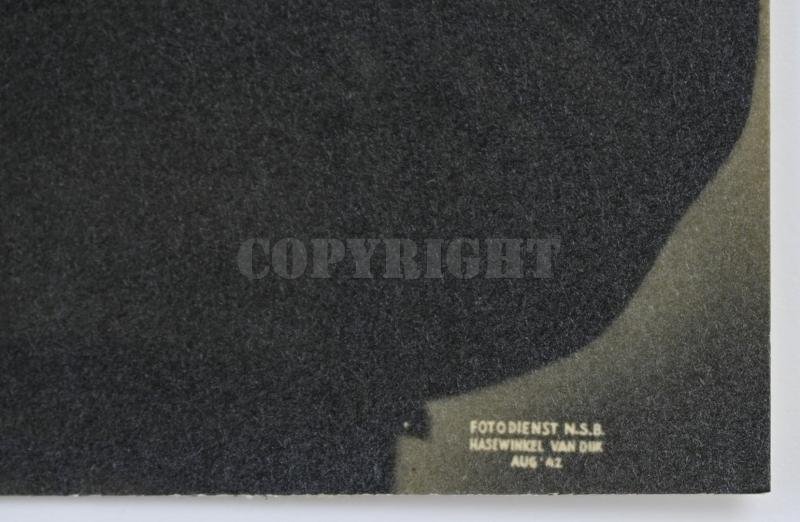 Dutch NSB Postcard 'Anton Mussert' — image 4