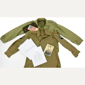 US WW2 813th Tank Destroyer Grouping 'William H. Carr'