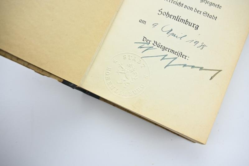 German Adolf Hitler Mein Kampf Book 'Hohenlimburg' — image 5