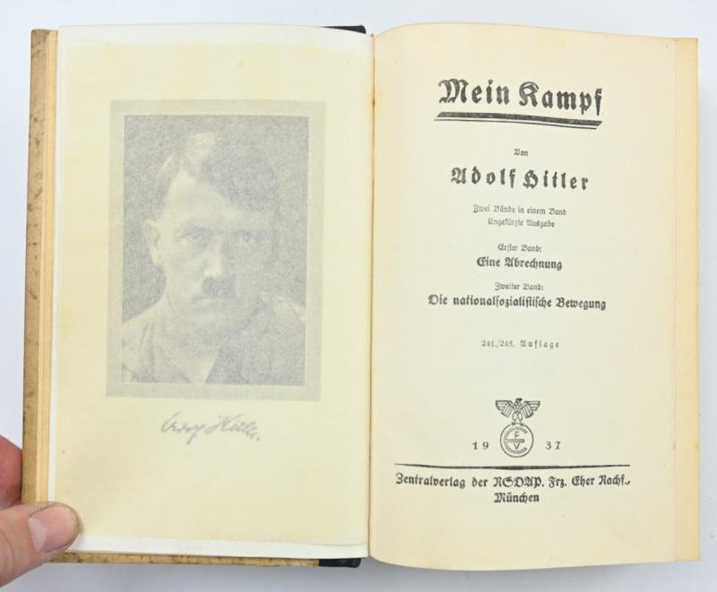 German Adolf Hitler Mein Kampf Book 'Hohenlimburg' — image 6