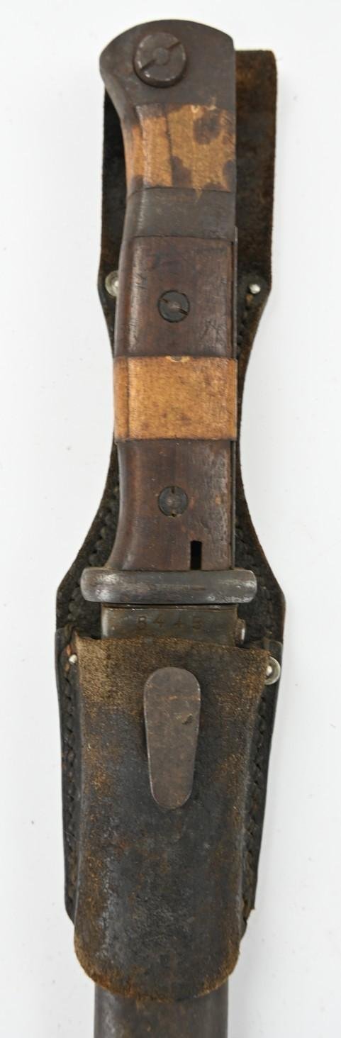 German K98 Bayonet with Frog and Matching Numbers '43ASW' — image 10