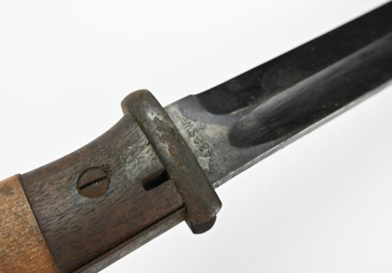 German K98 Bayonet with Frog and Matching Numbers '43ASW' — image 3