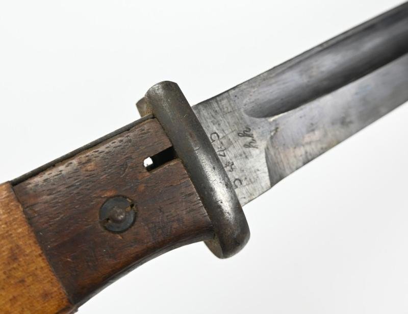German K98 Bayonet with Frog and Matching Numbers '43ASW' — image 4