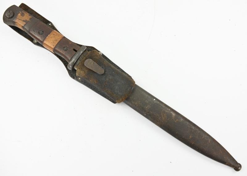 German K98 Bayonet with Frog and Matching Numbers '43ASW' — image 9