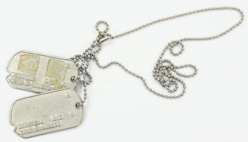 USAAF WW2 Dog-Tag Set 'Jack E. Curtis' — image 4