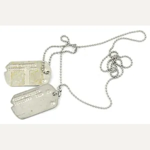 USAAF WW2 Dog-Tag Set 'Jack E. Curtis'