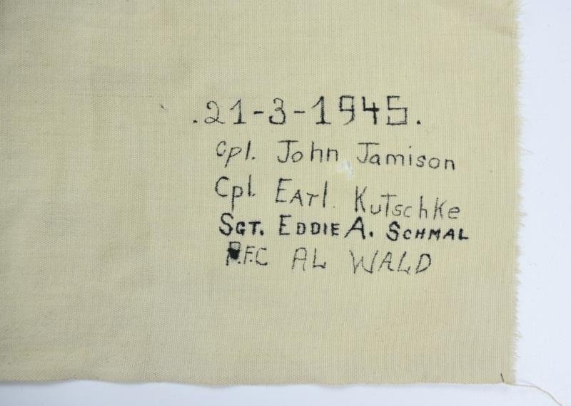 German WW1 Imperial War Flag captured by the US 298th ECB during WW2 — image 14