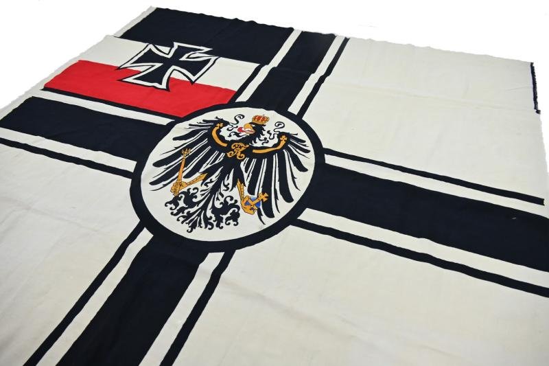 German WW1 Imperial War Flag captured by the US 298th ECB during WW2 — image 16