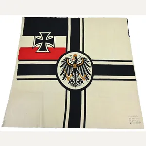 German WW1 Imperial War Flag captured by the US 298th …