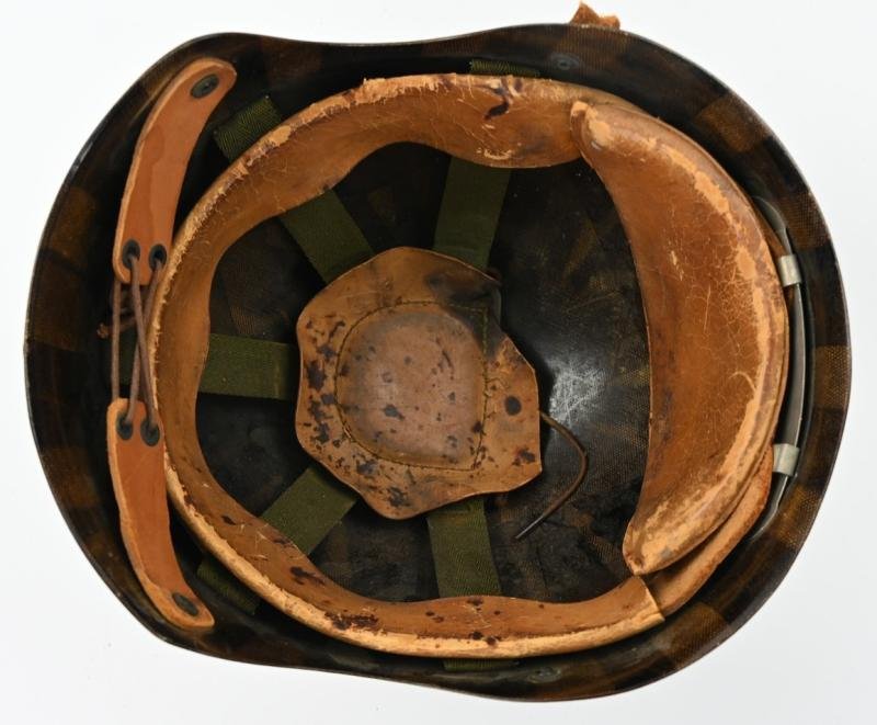 US WW2 Experimental T19E1 Tank Crew Helmet Liner — image 6