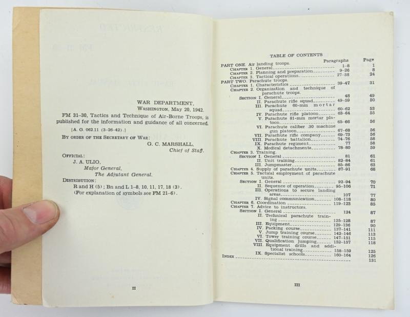 US WW2 Airborne Troops Manual FM 31-30 — image 4
