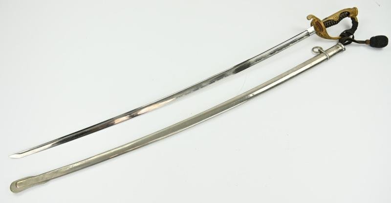 Imperial Japanese WW2 Infantry Officer Sword Type 19 Kyu-Gunto — image 9