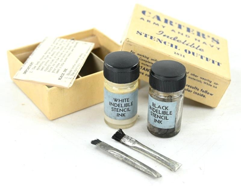 US WW2 Carter's Stencil Outfit Set — image 9
