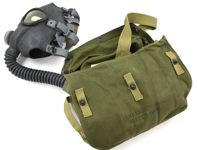 US WW2 Leightweight Service Mask Bag