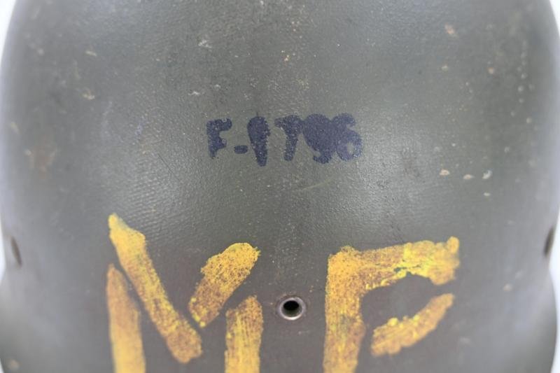 US WW2 Military Police Helmet Set — image 19