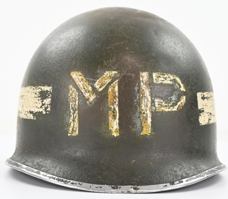 US WW2 Military Police Helmet Set — image 2