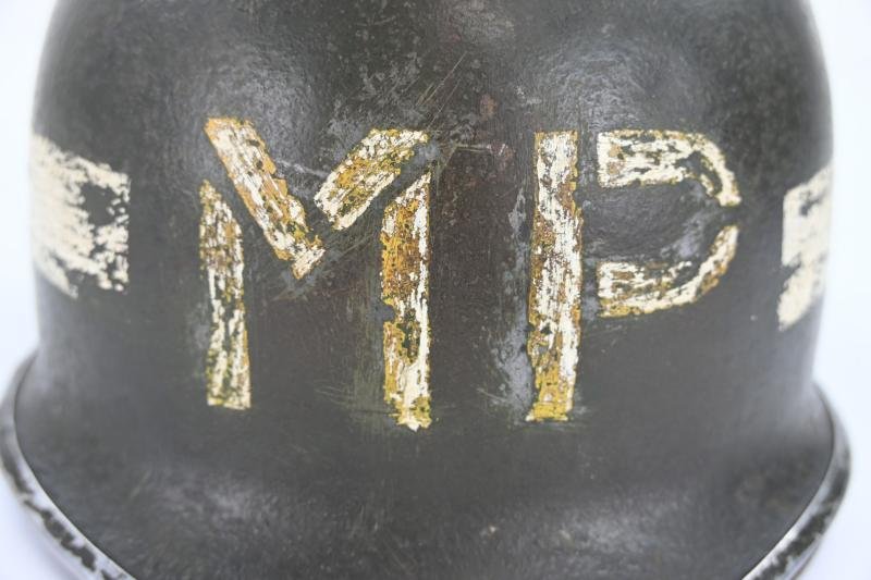 US WW2 Military Police Helmet Set — image 7