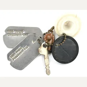 US WW2 Dog-tag Set 'Dee Young'