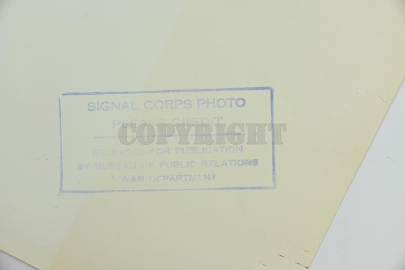 US WW2 101st Airborne Division, 401th GIR Press Picture Carentan — image 10