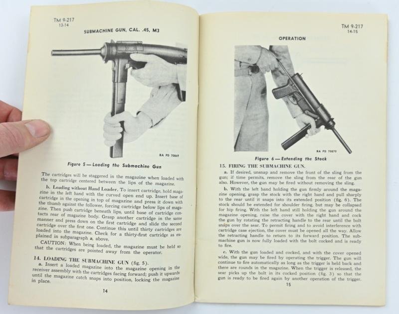 US WW2 Technical Manual Grease Gun TM 9-217 — image 6