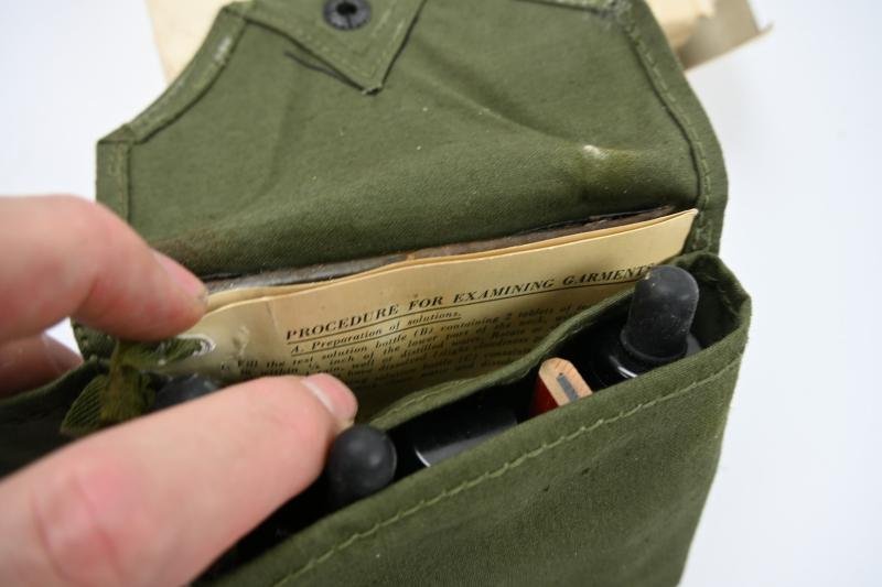 US WW2 Impregnite in Clothing Testing Kit Chemical Warfare — image 10