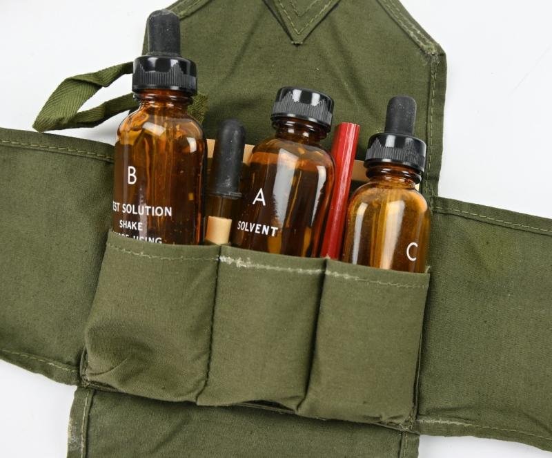 US WW2 Impregnite in Clothing Testing Kit Chemical Warfare — image 11