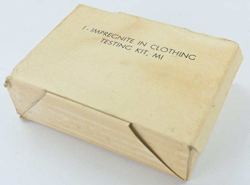 US WW2 Impregnite in Clothing Testing Kit Chemical Warfare — image 3