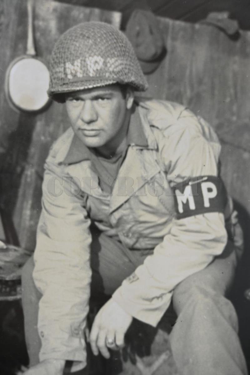 US WW2 Military Police Press Photo — image 2