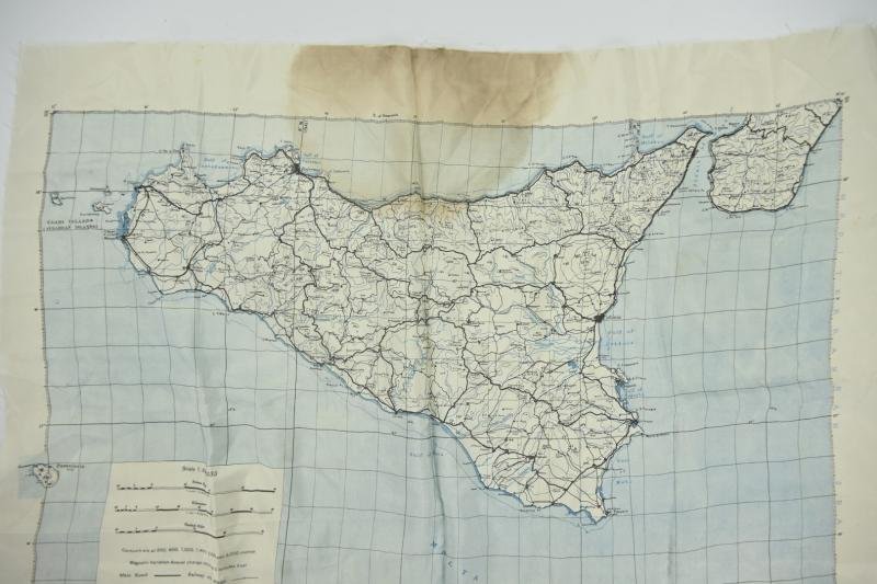 US WW2 Escape Map 'Sicily' — image 2
