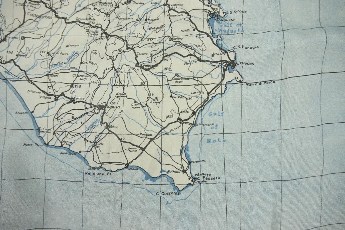 US WW2 Escape Map 'Sicily' — image 3