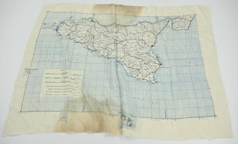 US WW2 Escape Map 'Sicily' — image 7