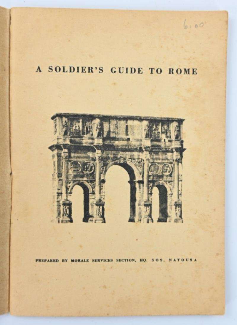 US WW2 Soldiers Guide to Rome — image 2