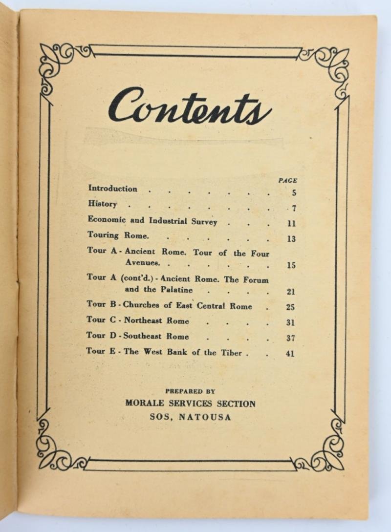 US WW2 Soldiers Guide to Rome — image 3