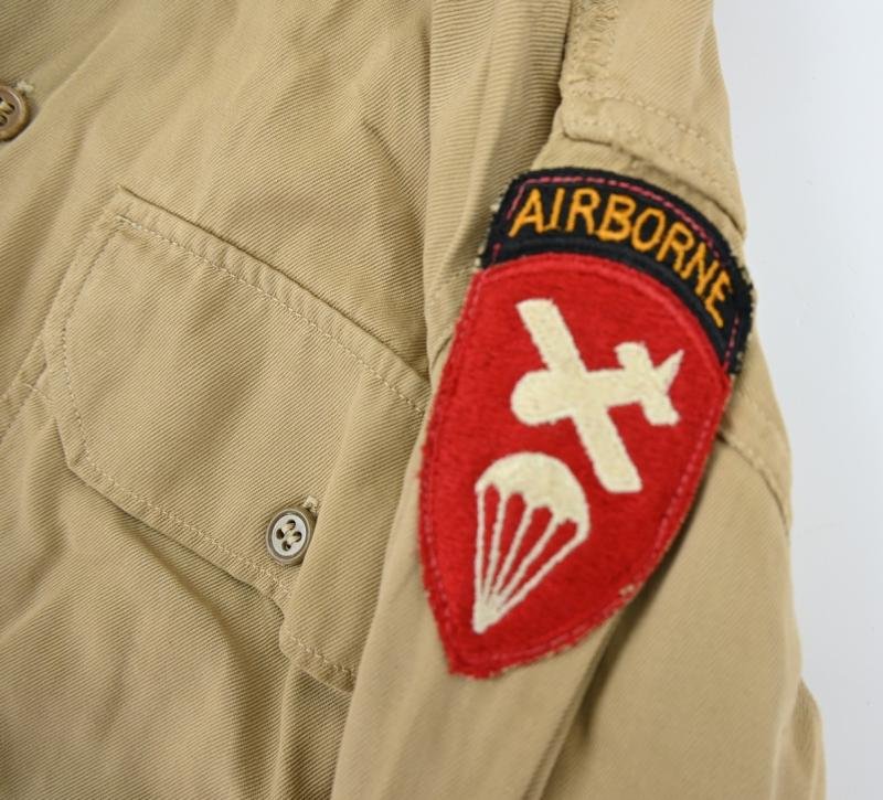 US WW2 Enlisted Men Shirt Airborne Command — image 2