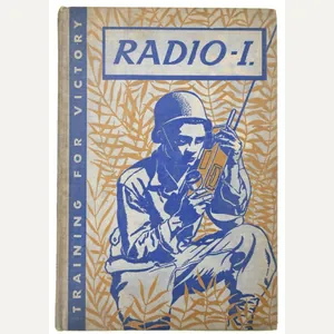 US WW2 Radio-1 Training for Victory Book