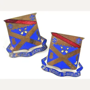 US WW2 18th Infantry Regiment (1st Infantry Division) DUI Crest …