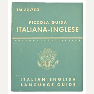 US WW2 Italian Dictionary