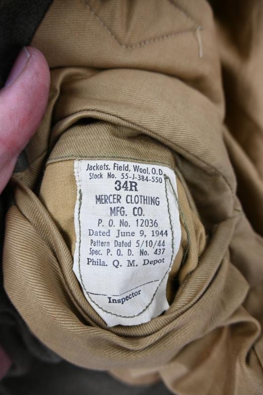 US WW2 90th Infantry Division Ike Jacket — image 13