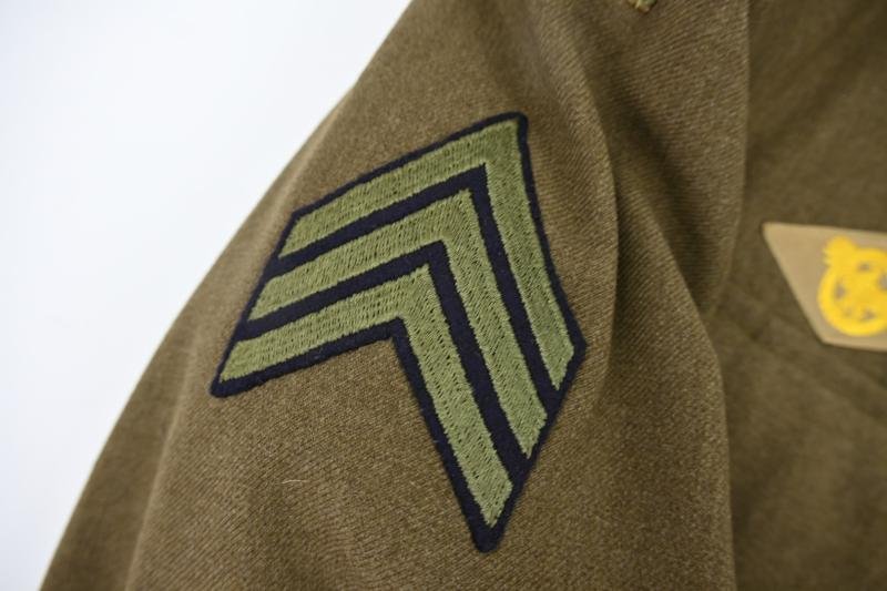 US WW2 90th Infantry Division Ike Jacket — image 8