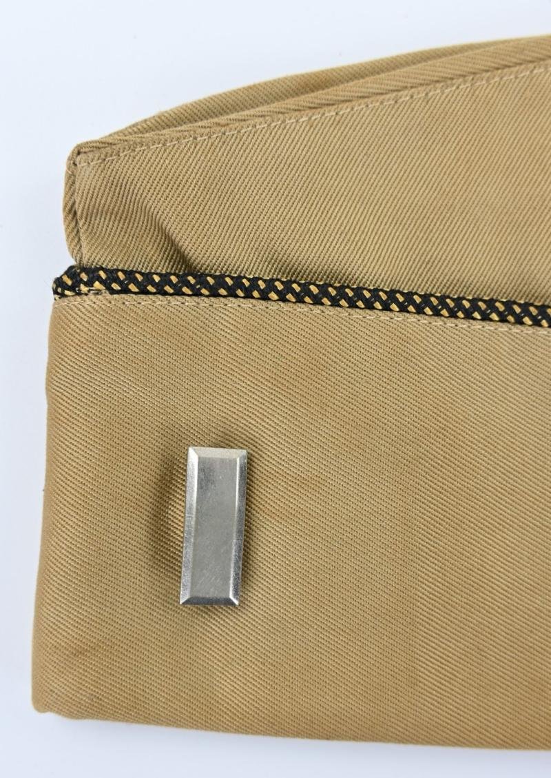 US WW2 Paratrooper Officer Summer Garrison Cap — image 4