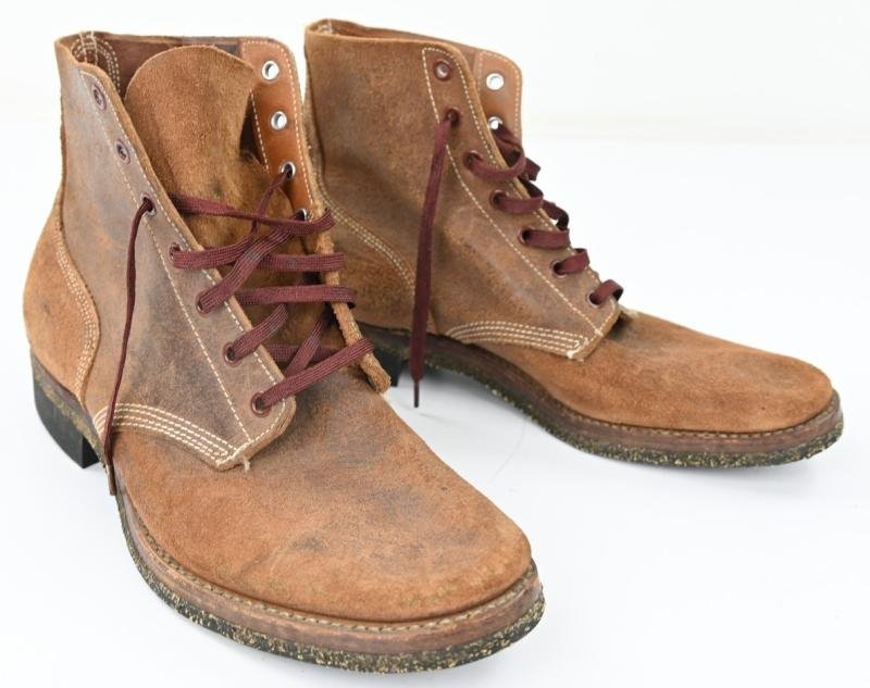 USN WW2 Service Boots 'Rough-Outs' — image 2