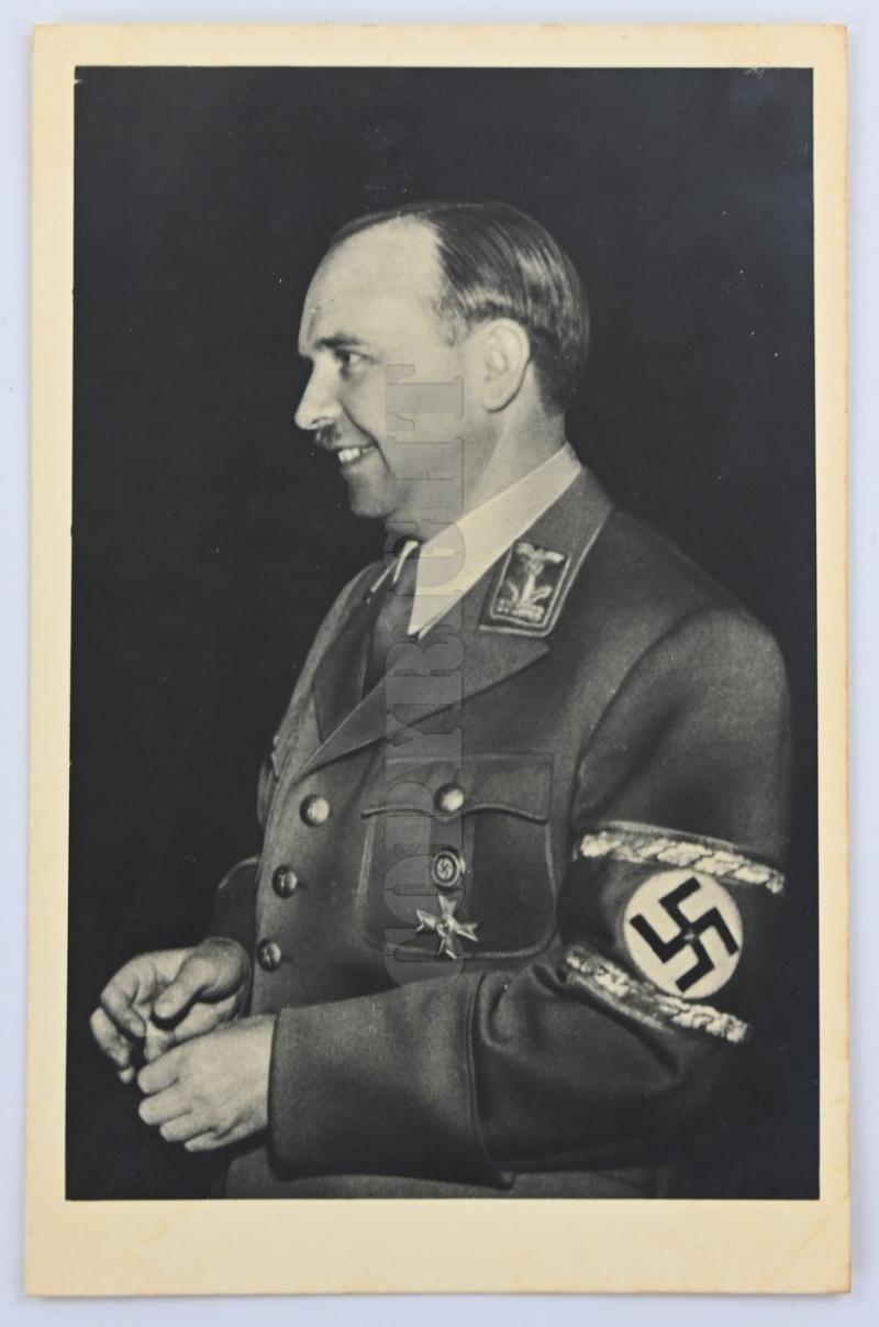 German NSDAP Postcard Generalkommissar 'Fritz Schmidt' — image 2