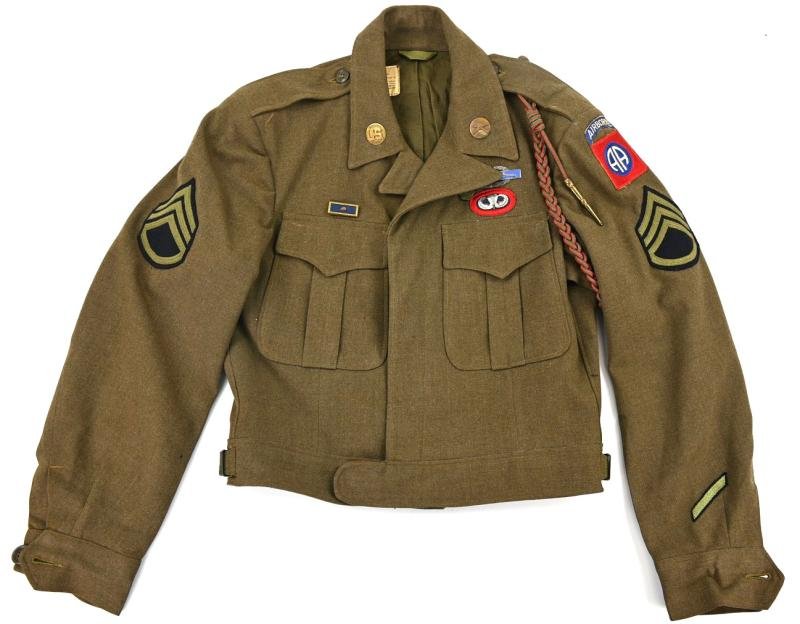 US WW2 82nd Airborne Division 505th PIR IKE Service Jacket