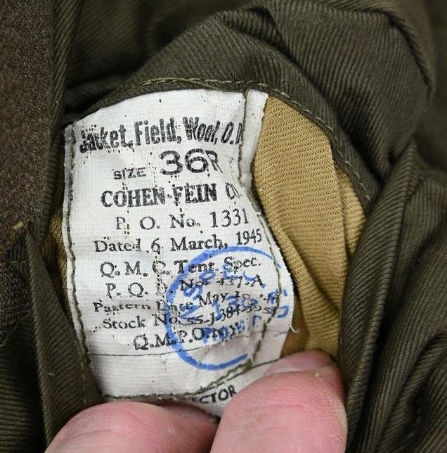 US WW2 82nd Airborne Division 505th PIR IKE Service Jacket — image 10