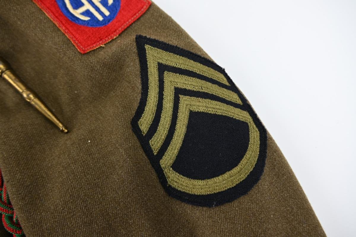 US WW2 82nd Airborne Division 505th PIR IKE Service Jacket — image 4