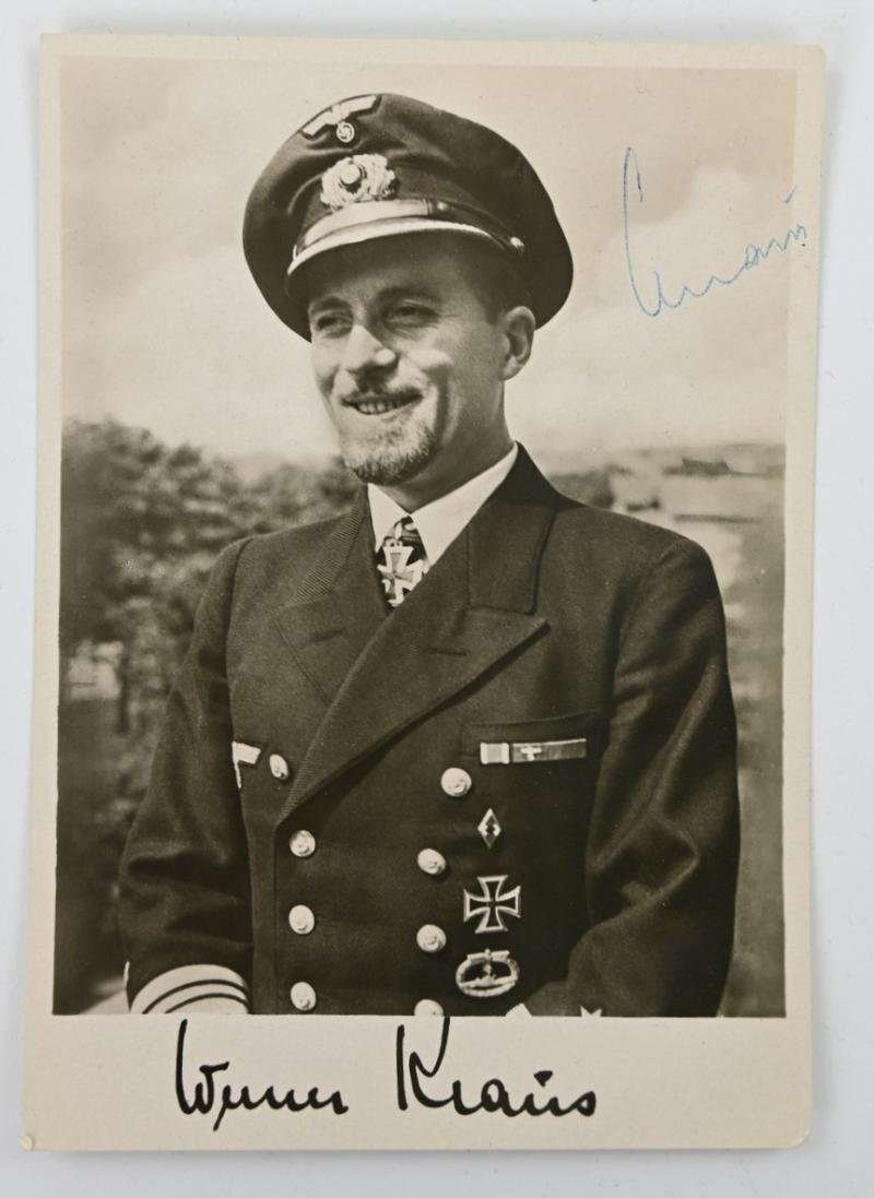 Signature of KM Knight's Cross Recipient 'Hans-Werner Kraus' — image 4