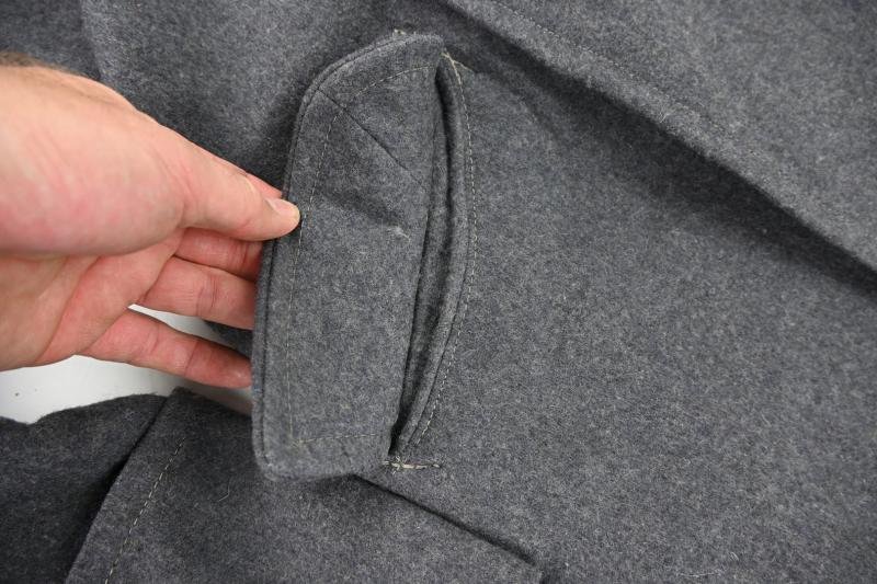 German LW FSJ/ Flight Personal Winter Overcoat with Hood — image 3