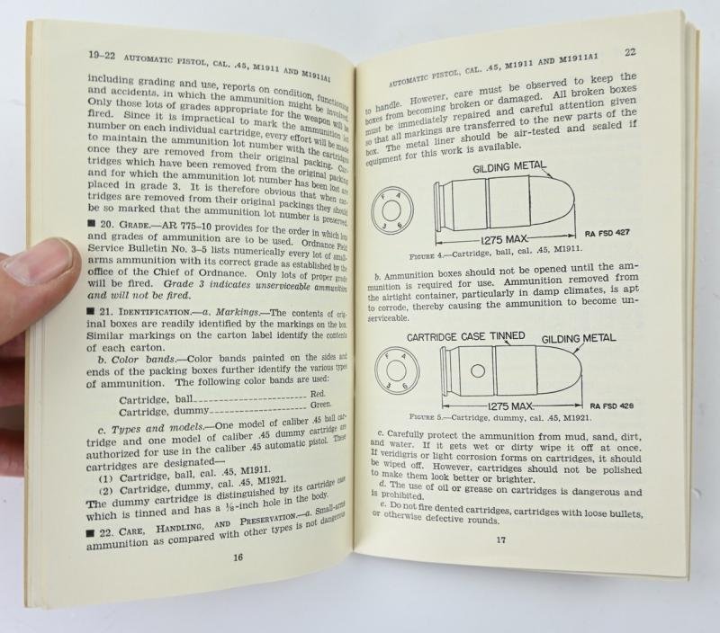 US WW2 Basic Field Manual M-1911 Automatic Pistol FM 23-35 — image 5